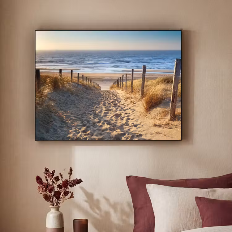 Art Frame - Strand - Zee - Nederland - Duinen - Zon — 2