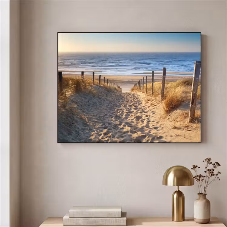Art Frame - Strand - Zee - Nederland - Duinen - Zon — 3