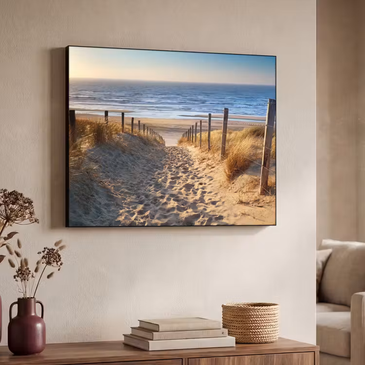 Art Frame - Strand - Zee - Nederland - Duinen - Zon — 4