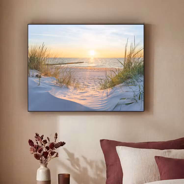 Art Frame - Strand - Zon - Duin - Gras - Zand - Horizon — 2