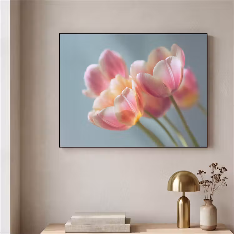 Art Frame - Tulpen - Roze - Stelen — 3