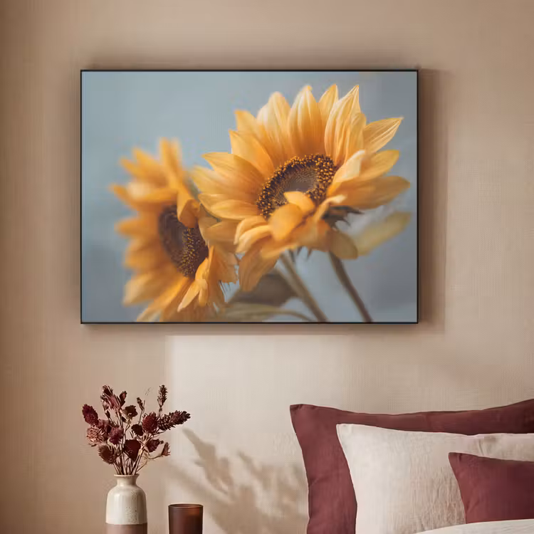 Art Frame - Zonnebloemen - Geel - Wazig — 2