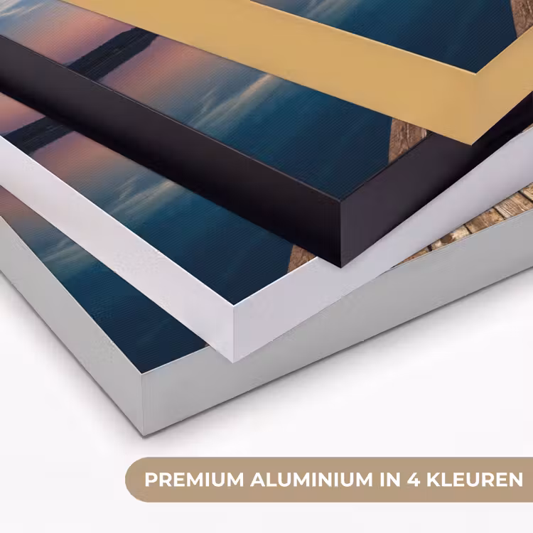 Art Frame - Steiger - Water - Zonsondergang - Roze - Horizon — 5