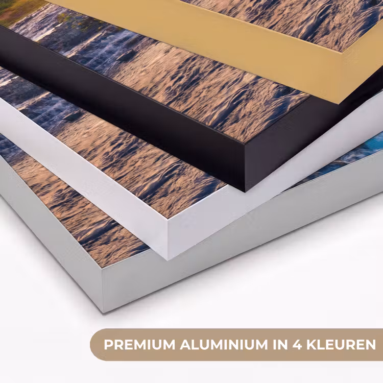 Art Frame - Waterval - Planten - Mos - Landschap - Zonsondergang - Rots — 5
