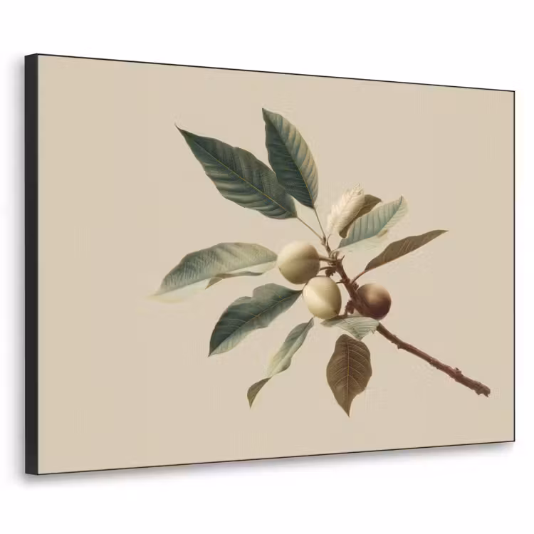 Art Frame - Tak - Groene Bladeren - Vruchten — 1