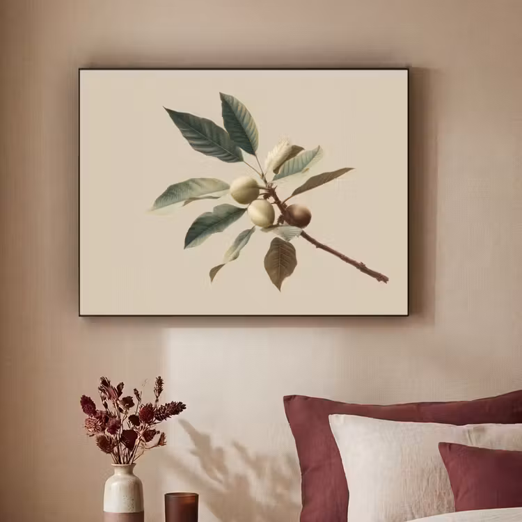 Art Frame - Tak - Groene Bladeren - Vruchten — 2