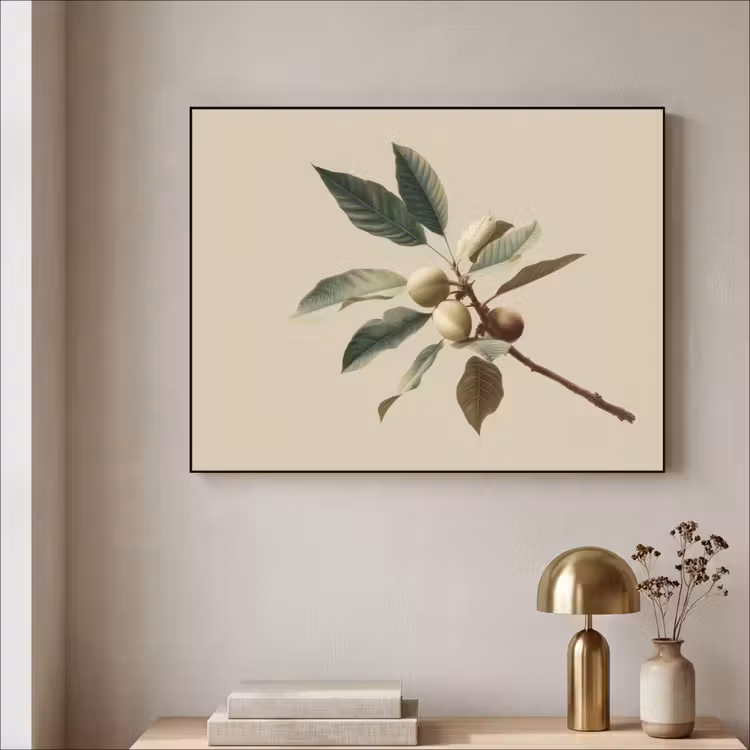 Art Frame - Tak - Groene Bladeren - Vruchten — 3