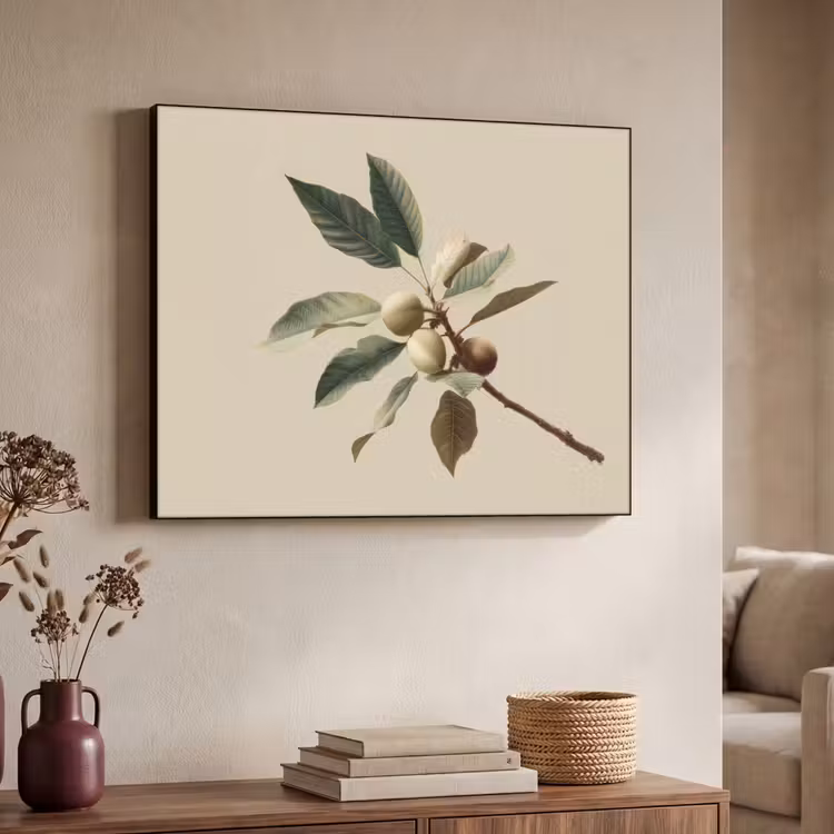 Art Frame - Tak - Groene Bladeren - Vruchten — 4