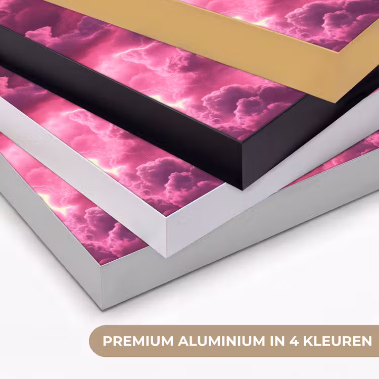 Art Frame - Roze - Onweer - Wolken — 5