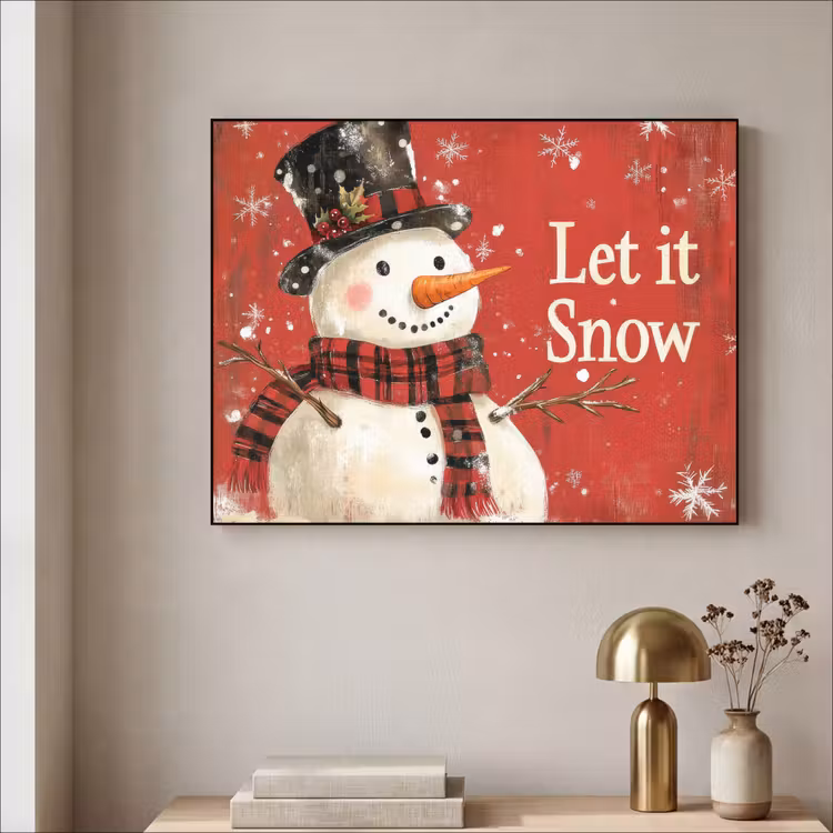 Art Frame - Sneeuwpret - Winter - Sneeuwpop — 3