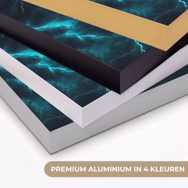 Art Frame - Turquoise - Bliksem  - Wolken — 5
