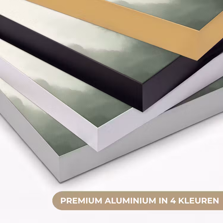Art Frame - Sparren - Bomen - Groen - Beige — 5