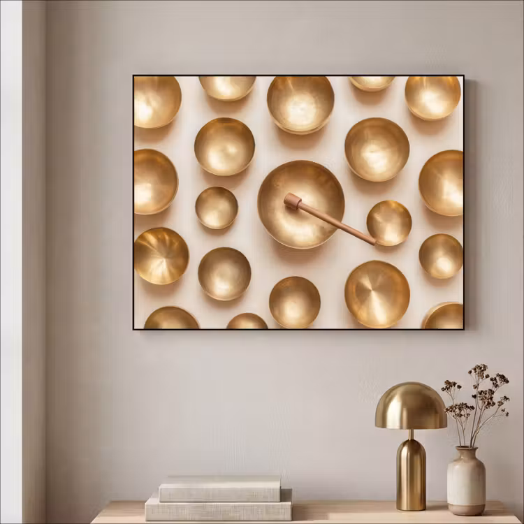 Art Frame - Symmetrisch - Goud - Brons - Balans — 3