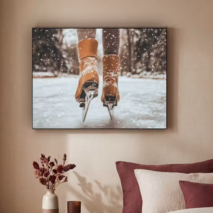 Art Frame - Schaatsen - IJs - Winter - Sneeuw — 2
