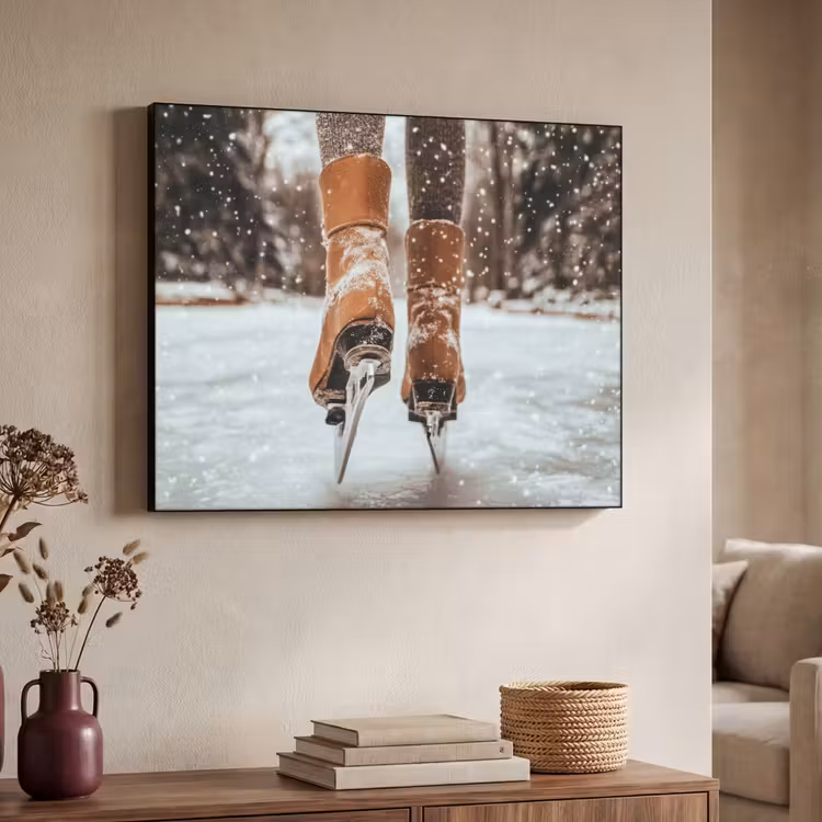 Art Frame - Schaatsen - IJs - Winter - Sneeuw — 4