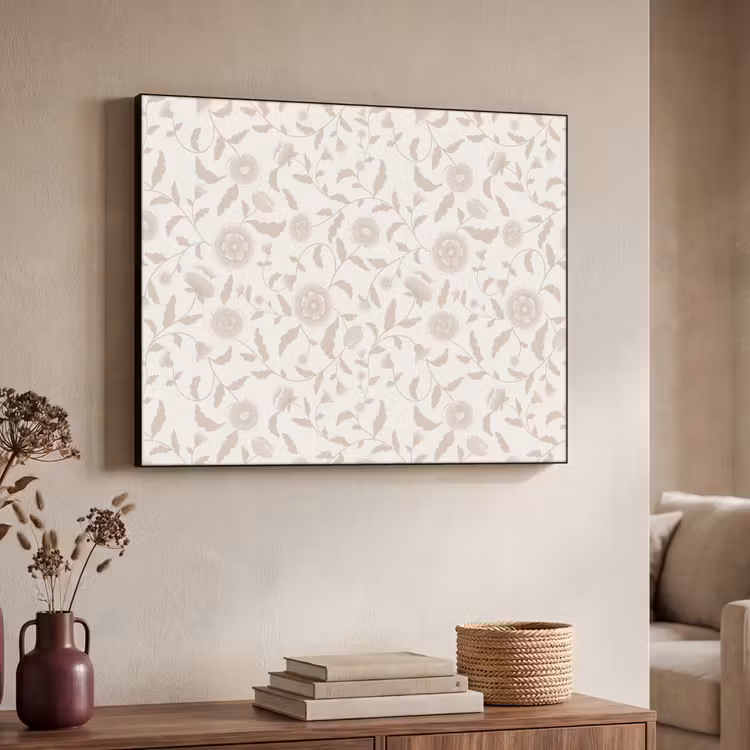 Art Frame - Sierlijk - Bloemen - Beige — 4