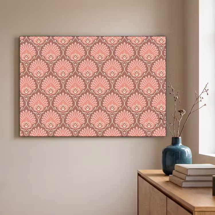Art Frame - Waaiermotief - Patroon - Roze — 3