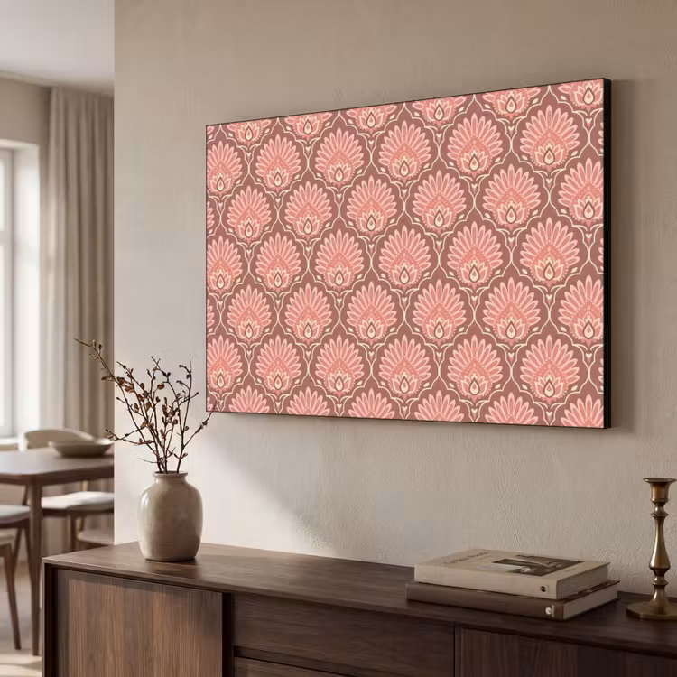 Art Frame - Waaiermotief - Patroon - Roze — 4