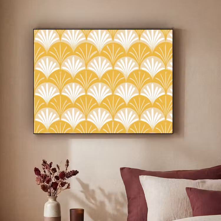 Art Frame - Waaier - Geel - Art — 2