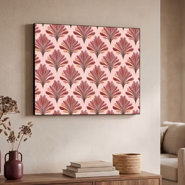Art Frame - Waaier -  Roze - Rood — 4