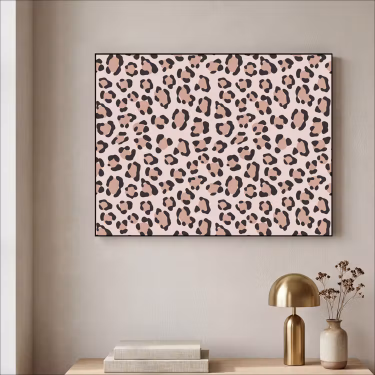 Art Frame - Vlekken - Beige - Luipaard — 3