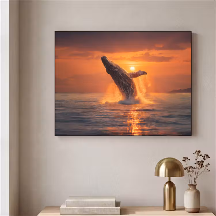 Art Frame - Walvis - Zon - Zee — 3