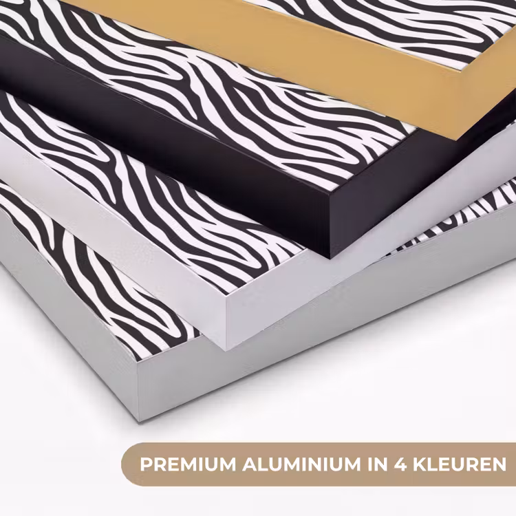 Art Frame - Zwart - Wit - Zebra - Patroon — 5