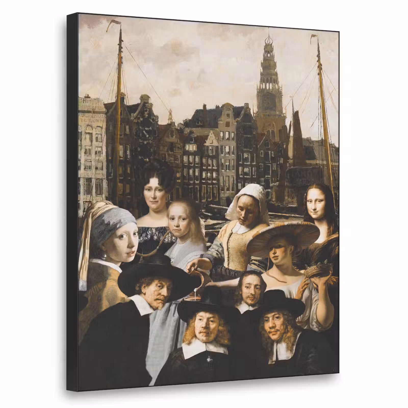 Art Frame - Schilderij - Oude Meesters - Collage — 1