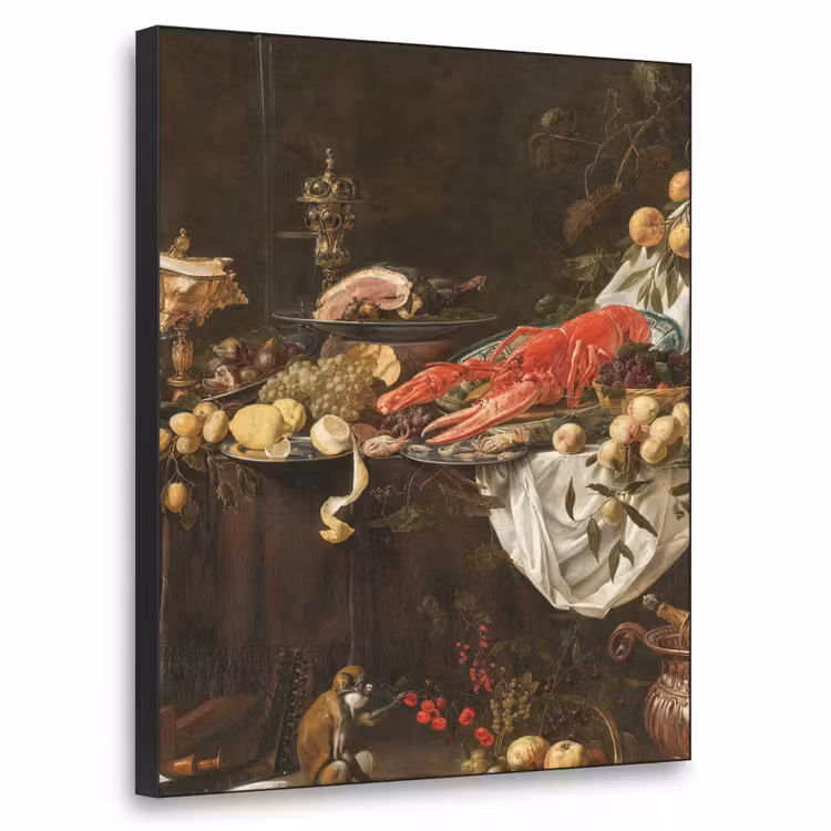 Art Frame - Pronkstilleven - Adriaen van Utrecht - Olieverf — 1