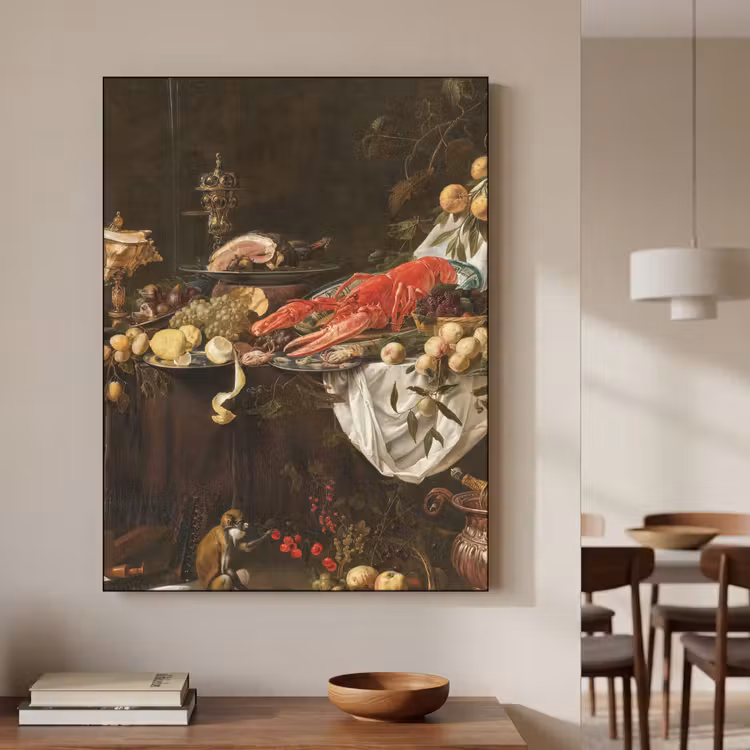 Art Frame - Pronkstilleven - Adriaen van Utrecht - Olieverf — 3