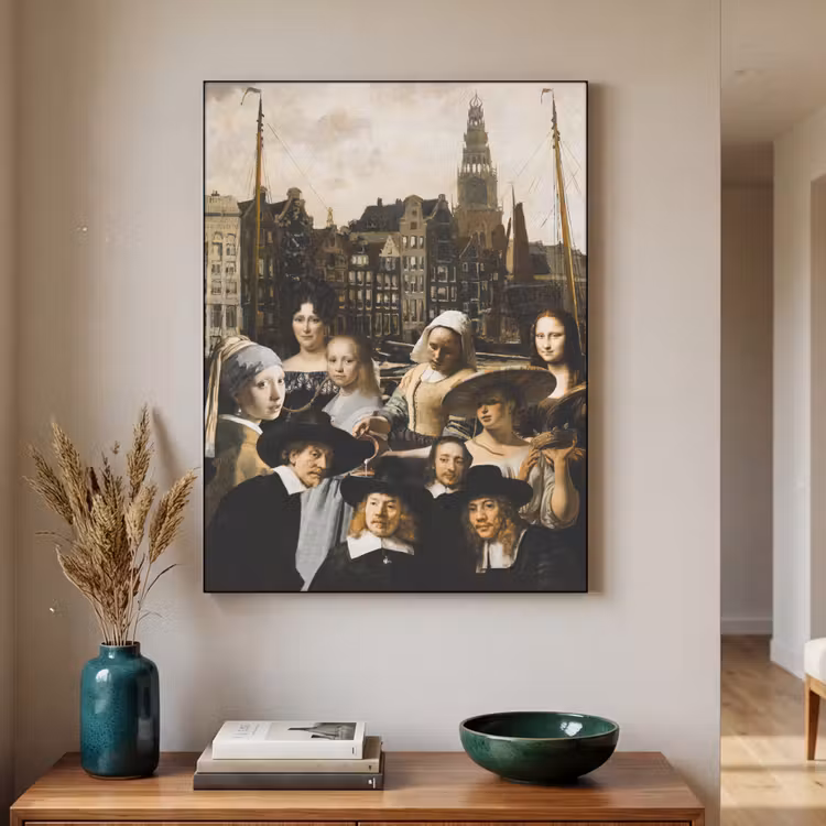 Art Frame - Schilderij - Oude Meesters - Collage — 2