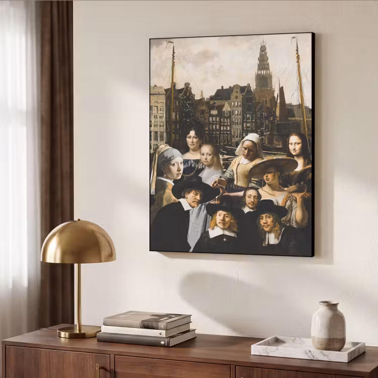 Art Frame - Schilderij - Oude Meesters - Collage — 4