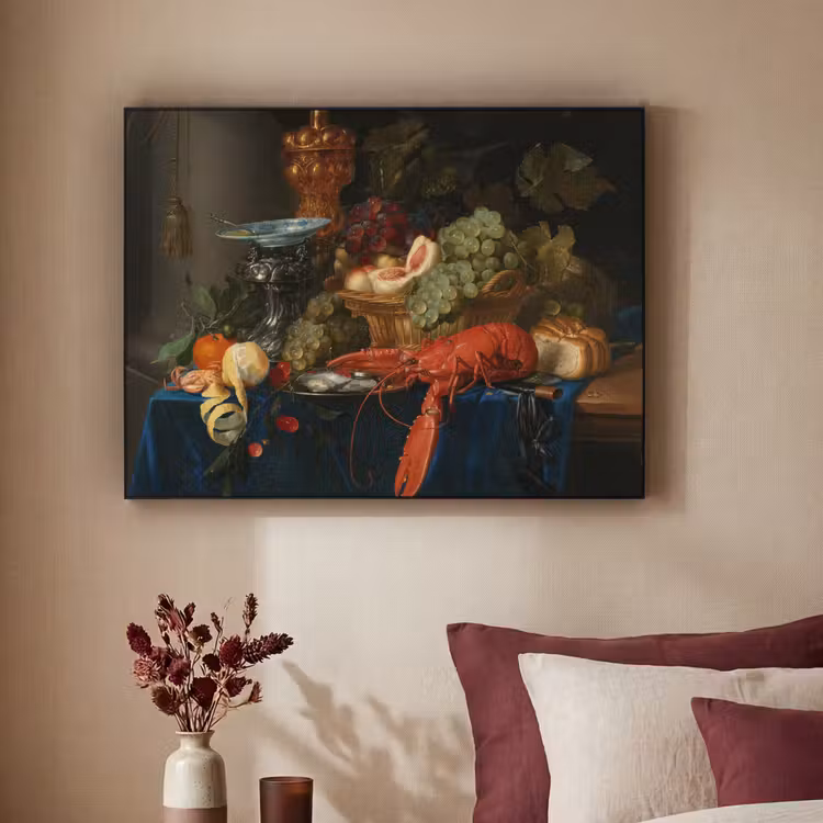 Art Frame - Stilleven met een gouden bokaal - Schilderij - Oude meesters — 2