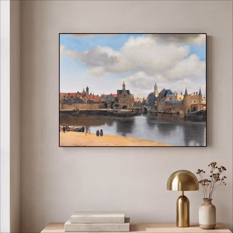 Art Frame - Vermeer - Stad - Oude meesters - Kunst — 3