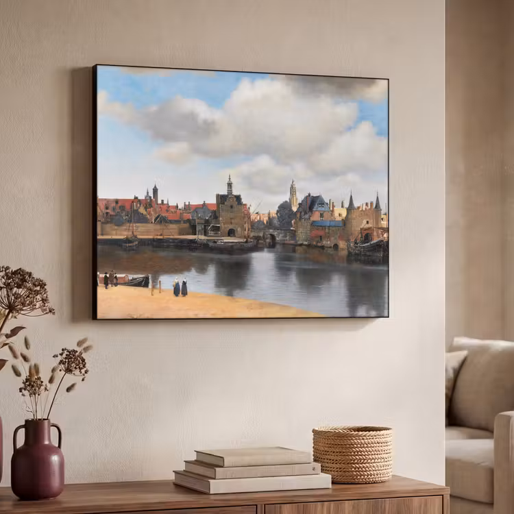 Art Frame - Vermeer - Stad - Oude meesters - Kunst — 4