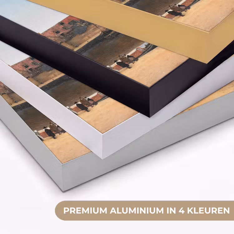 Art Frame - Vermeer - Stad - Oude meesters - Kunst — 5