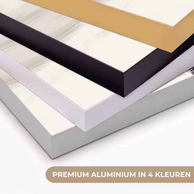 Art Frame - Vormen - Penseelstreken - Abstract - Goud — 5