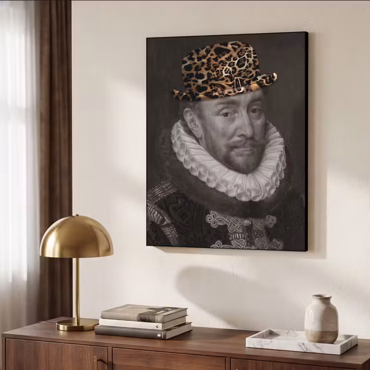 Art Frame - Willem van Oranje - Adriaen Thomasz - Panterprint — 4