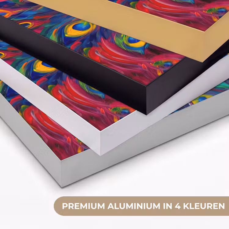 Art Frame - Pauw - Kunst - Schilderij - Pauwenveren — 5