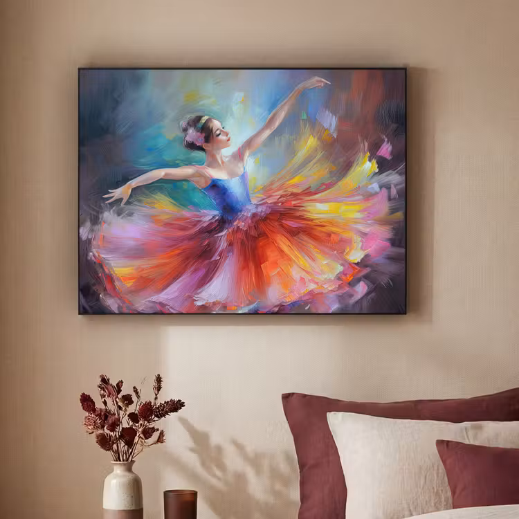 Art Frame - Schilderij - Olieverf - Dans - Ballerina — 2