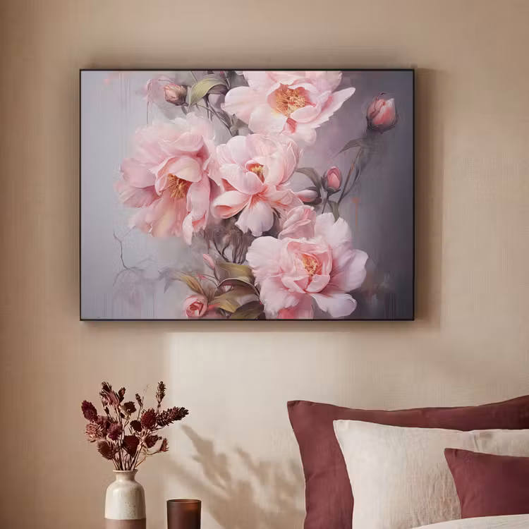 Art Frame - Rozen - Bloemen - Roze - Kunst - Watercolor — 2