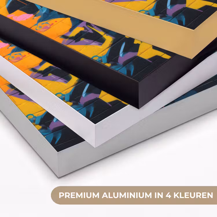 Art Frame - Vrouw - Bril - Kleuren - Graffiti — 5