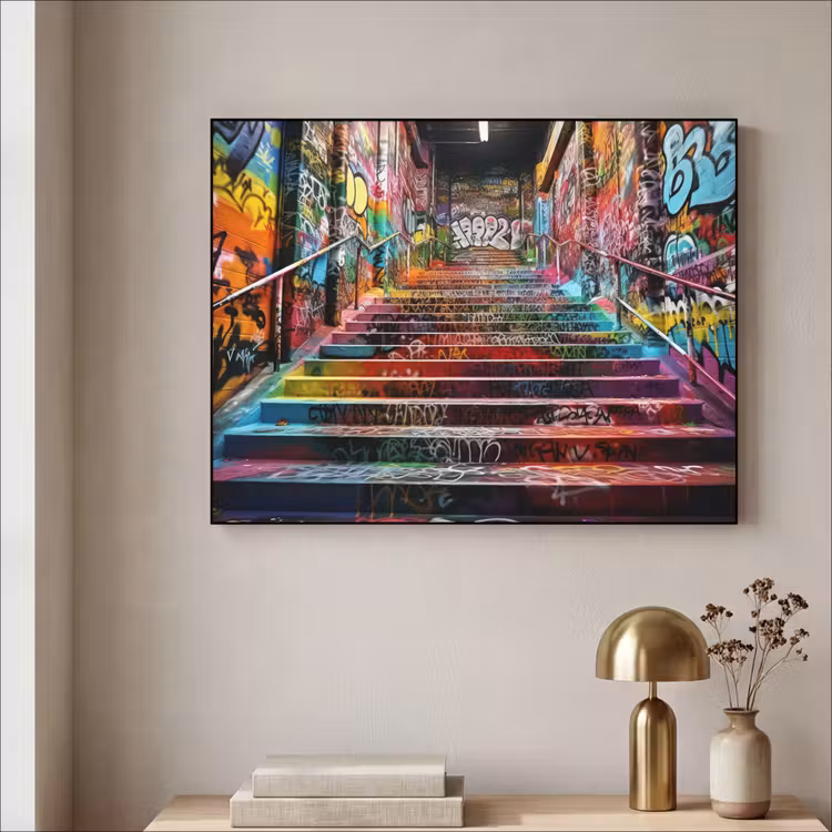 Art Frame - Trap - Graffiti - Kleuren - Kunst — 3