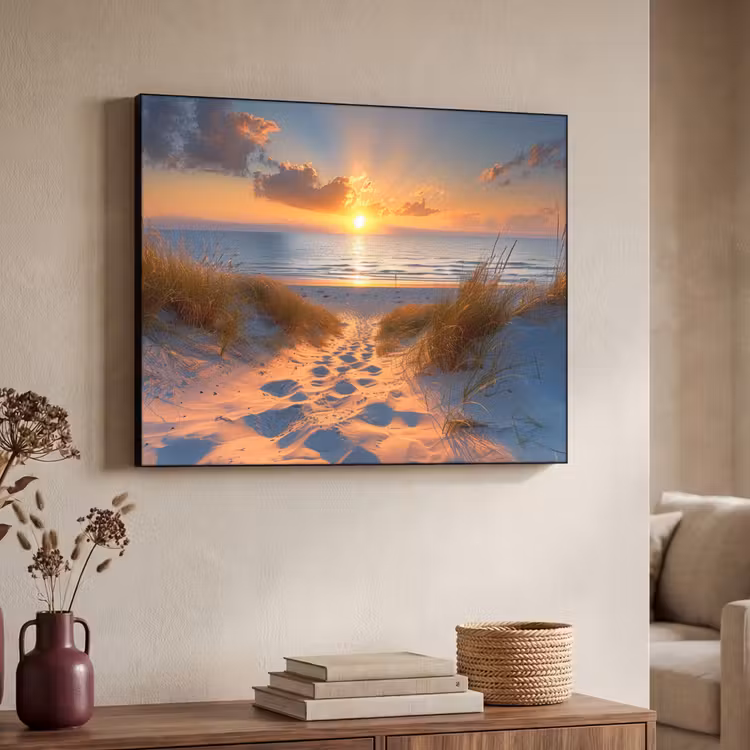 Art Frame - Zonsondergang - Duinen - Strand - Zee — 4
