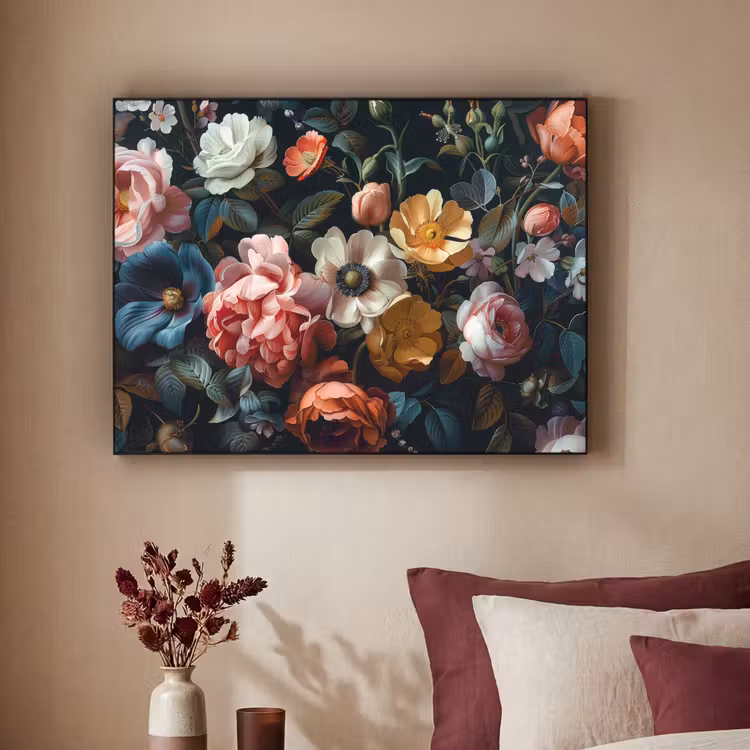 Art Frame - Vintage - Kleurrijk - Bloemen - Modern — 2
