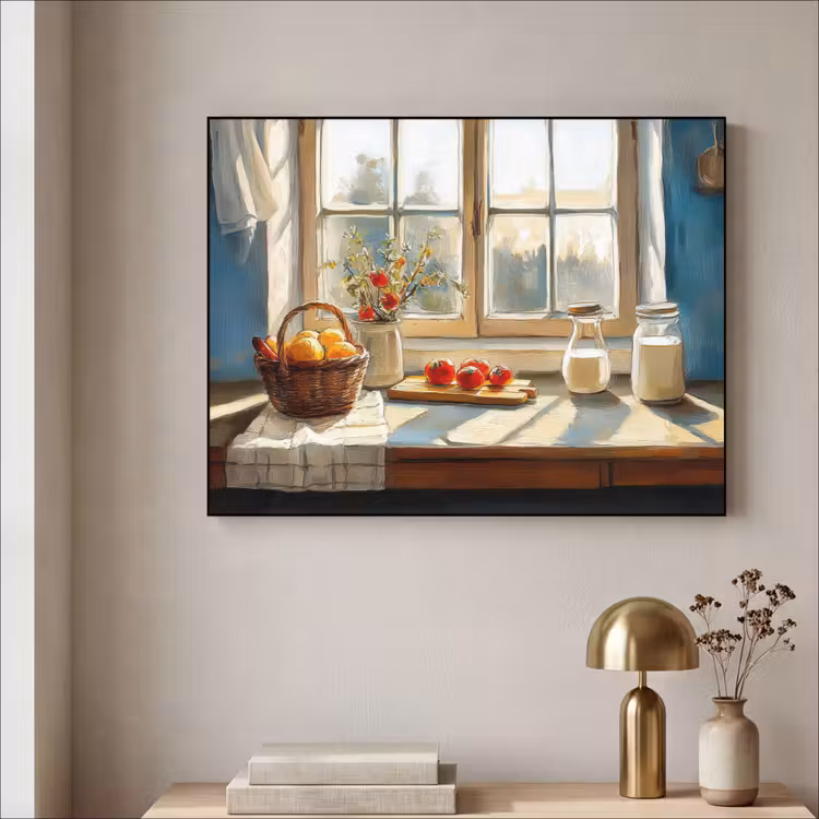Art Frame - Stilleven - Keuken - Doorkijk - Vintage — 3