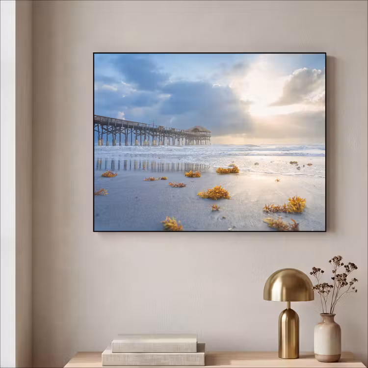 Art Frame - Strand - Pier - Zeewier - Zee - Zomer — 3
