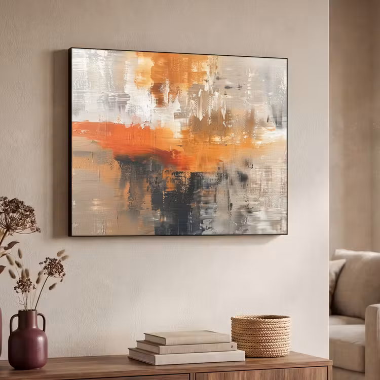 Art Frame - Verf - Patroon - Modern - Kunst — 4