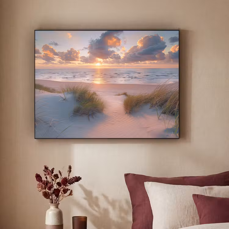Art Frame - Zonsondergang - Zee - Strand - Duinen - Natuur — 2
