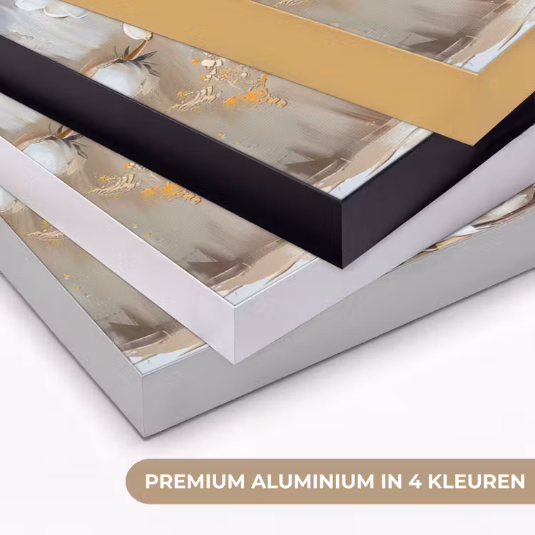 Art Frame - Vaas - Bloemen - Kunst - Goud — 5